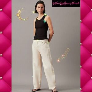 Calvin Klein high rise 90’s boyfriend loose fit ecru (cream) denim-Sz 29 NWOT